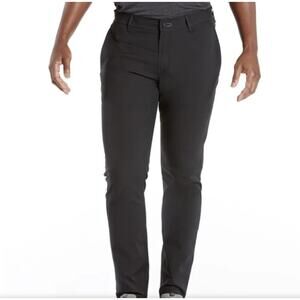 Public Rec DealMaker Pants Men 44x27.5 In Black Chino Stretch Trouser Work Golf